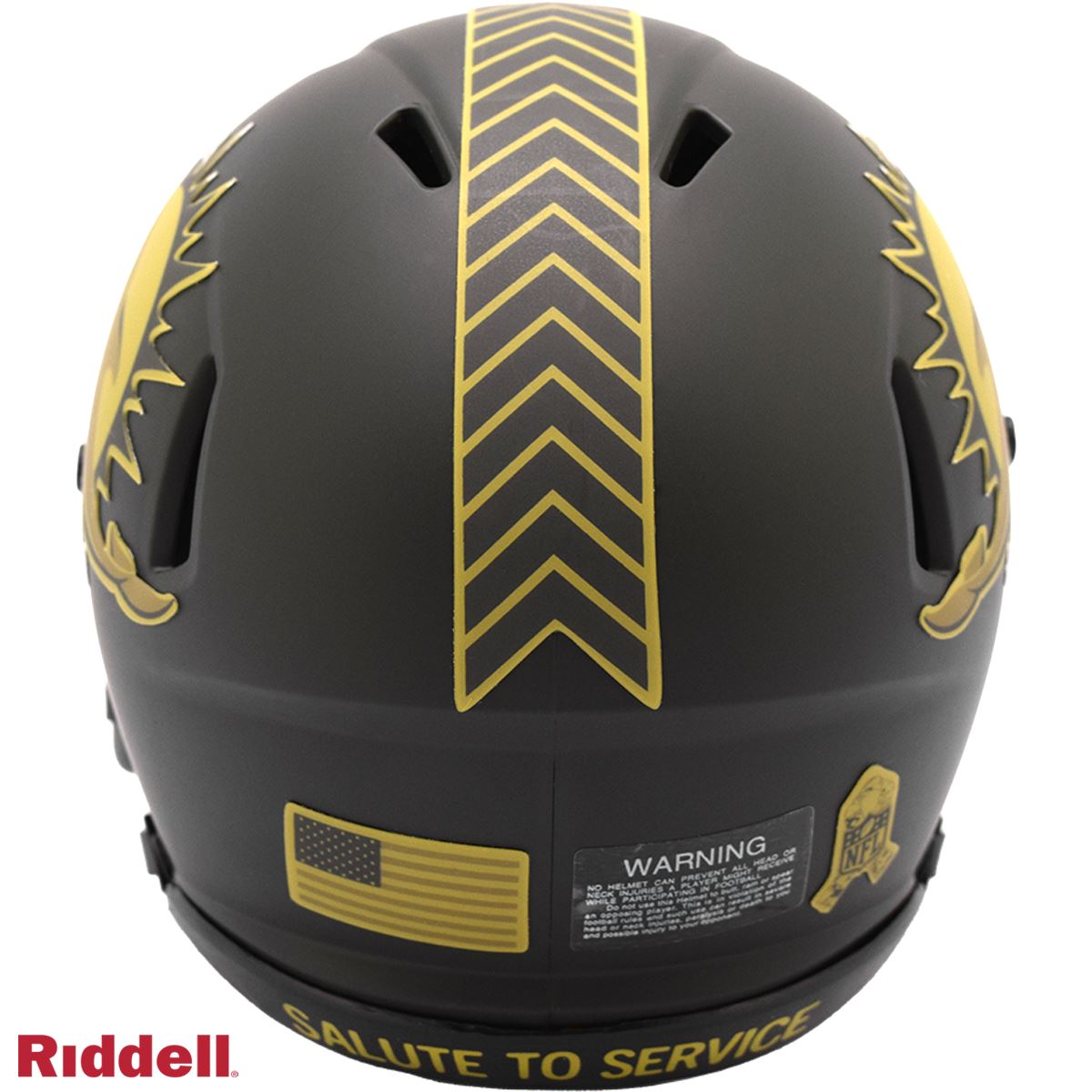 Miami Dolphins NFL Riddell Salute To Service Mini Helmet