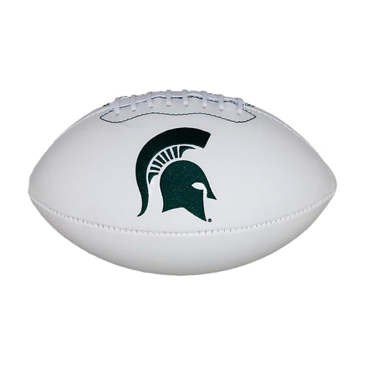 Michigan State Spartans Embroidered Logo Signature Series Full Size Football