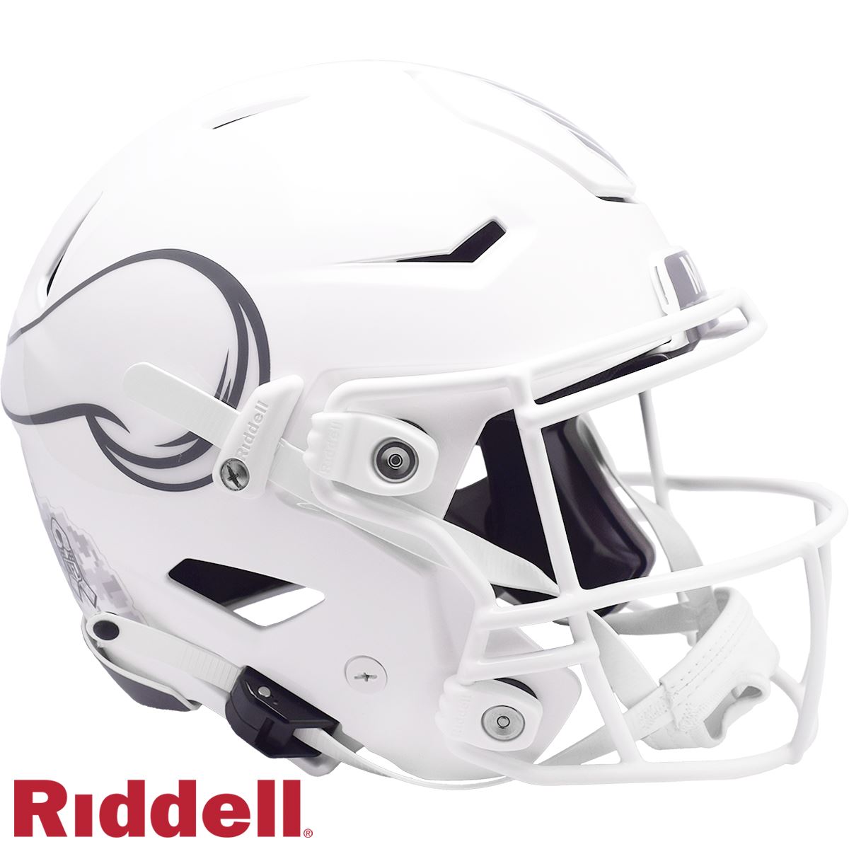 Minnesota Vikings 2024 Salute to Service Riddell SpeedFlex Authentic Football Helmet NFL