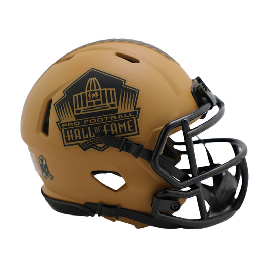 NFL Hall of Fame 2023 Salute to Service Riddell Speed Mini Football Helmet
