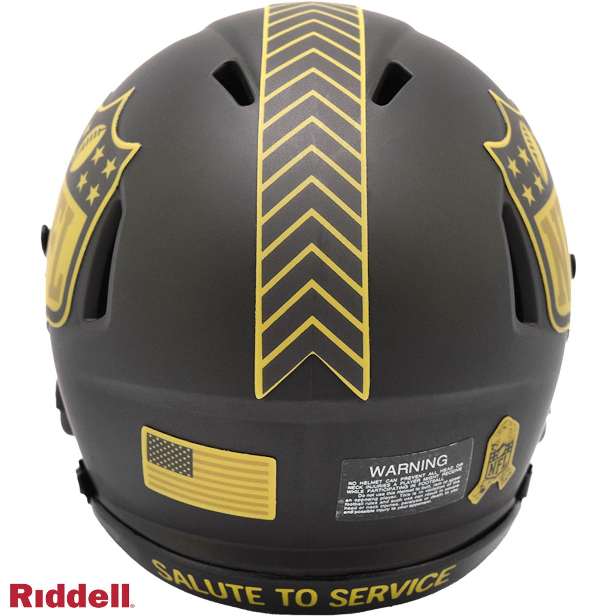 NFL Shield Riddell Salute To Service 2025 Mini Helmet