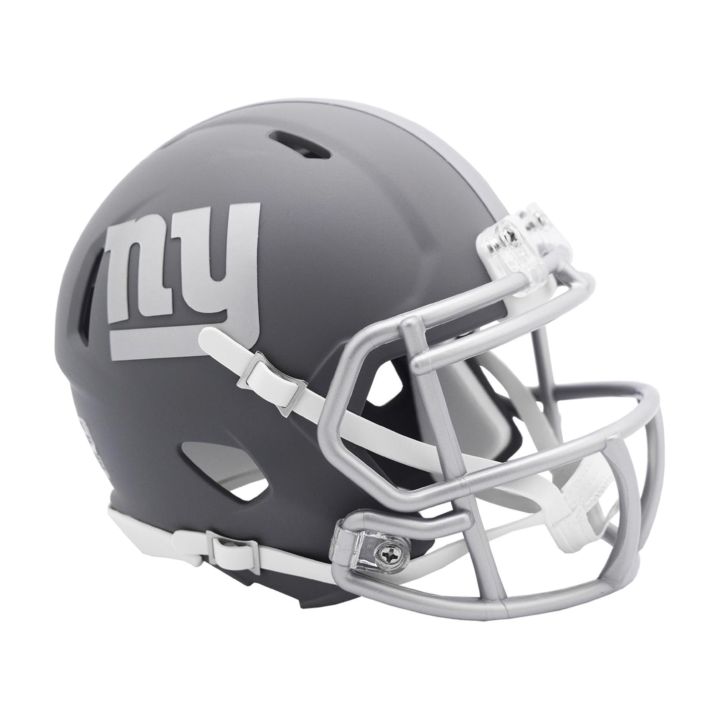 New York Giants SLATE Mini Football Helmet NFL Riddell