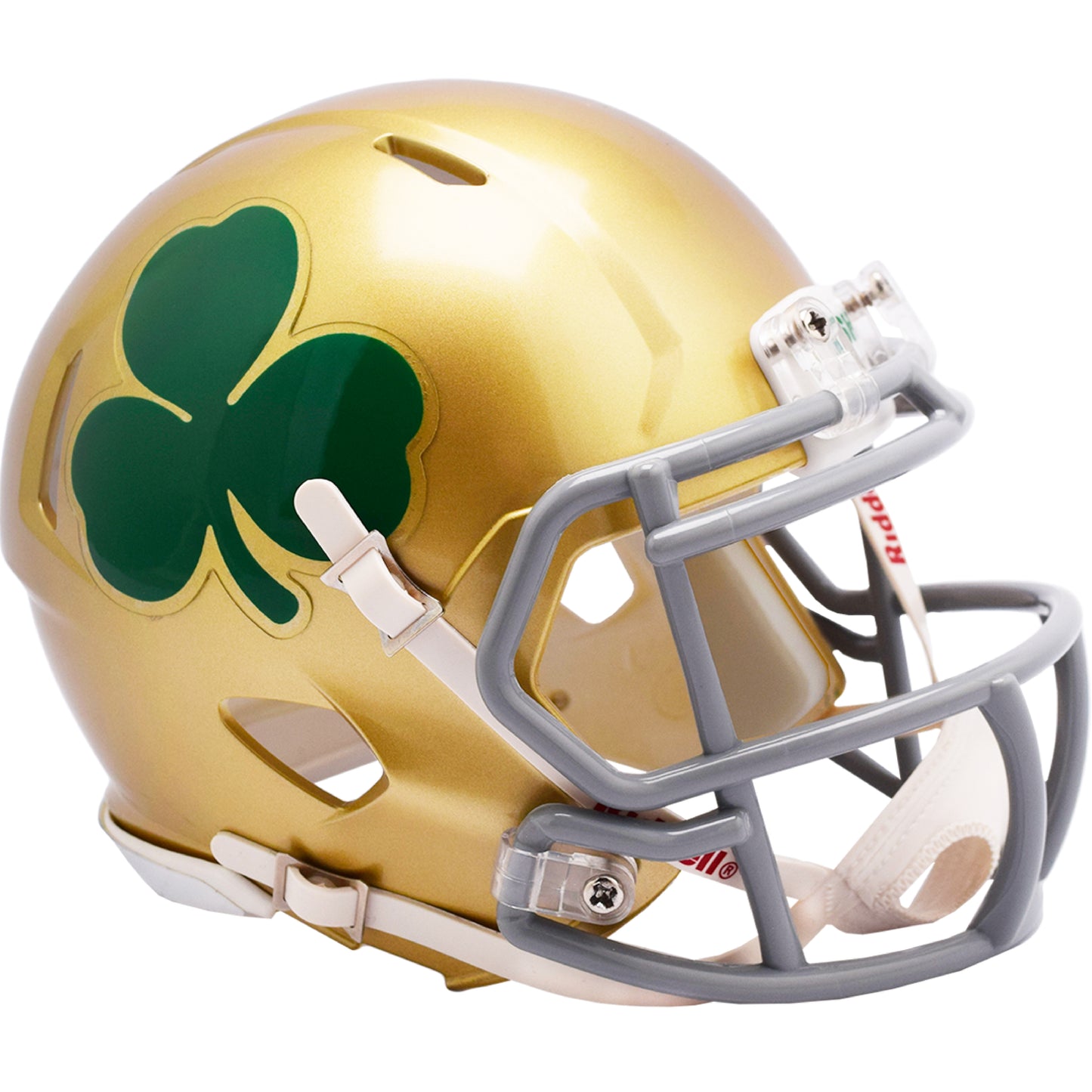 Notre Dame Fighting Irish Shamrock Riddell Speed Mini Helmet NCAA
