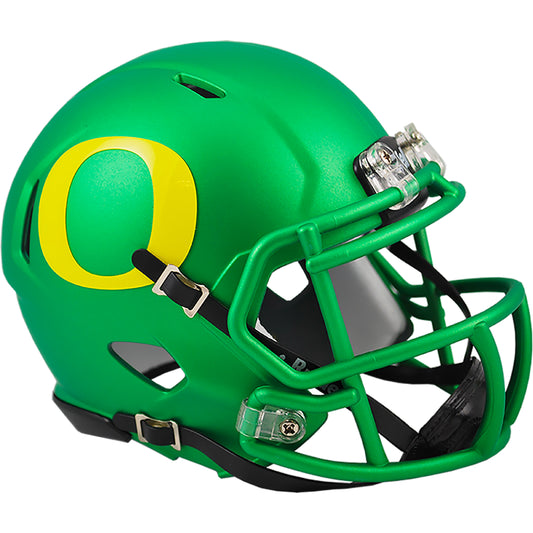 Oregon Ducks Riddell Speed Mini Apple Green Football Helmet