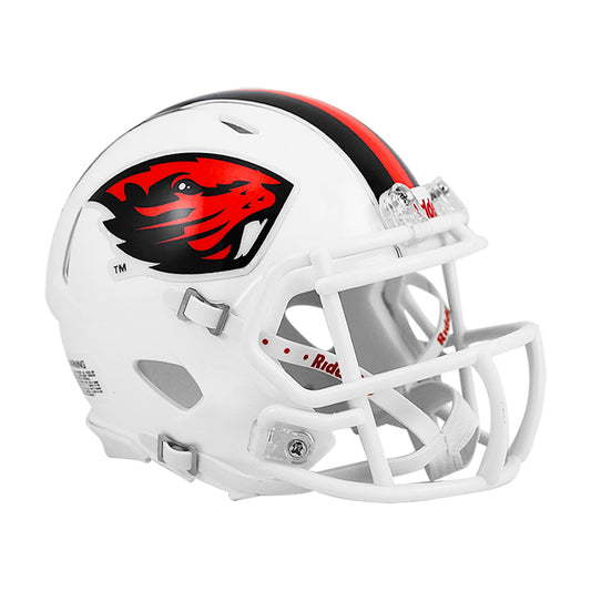 Oregon State Beavers Riddell Speed Mini White Football Helmet