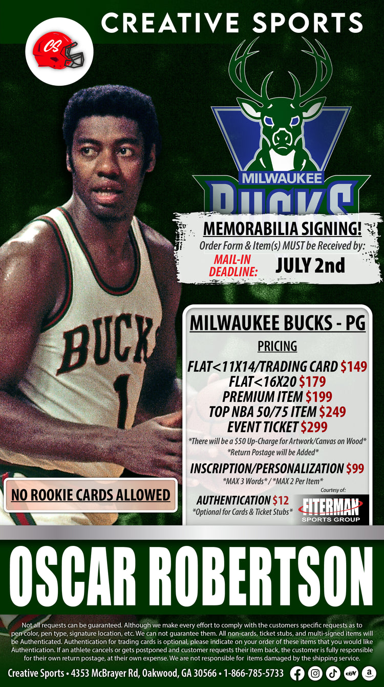 OSCAR ROBERTSON Creative Sports