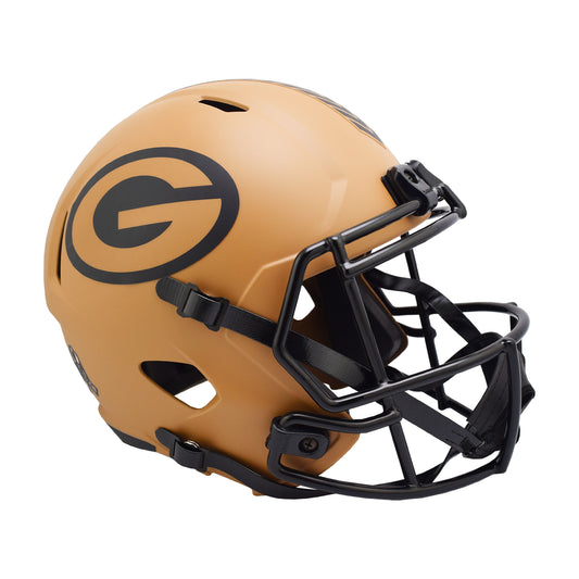 Green Bay Packers 2023 Salute to Service Riddell Speed Replica Football Helmet