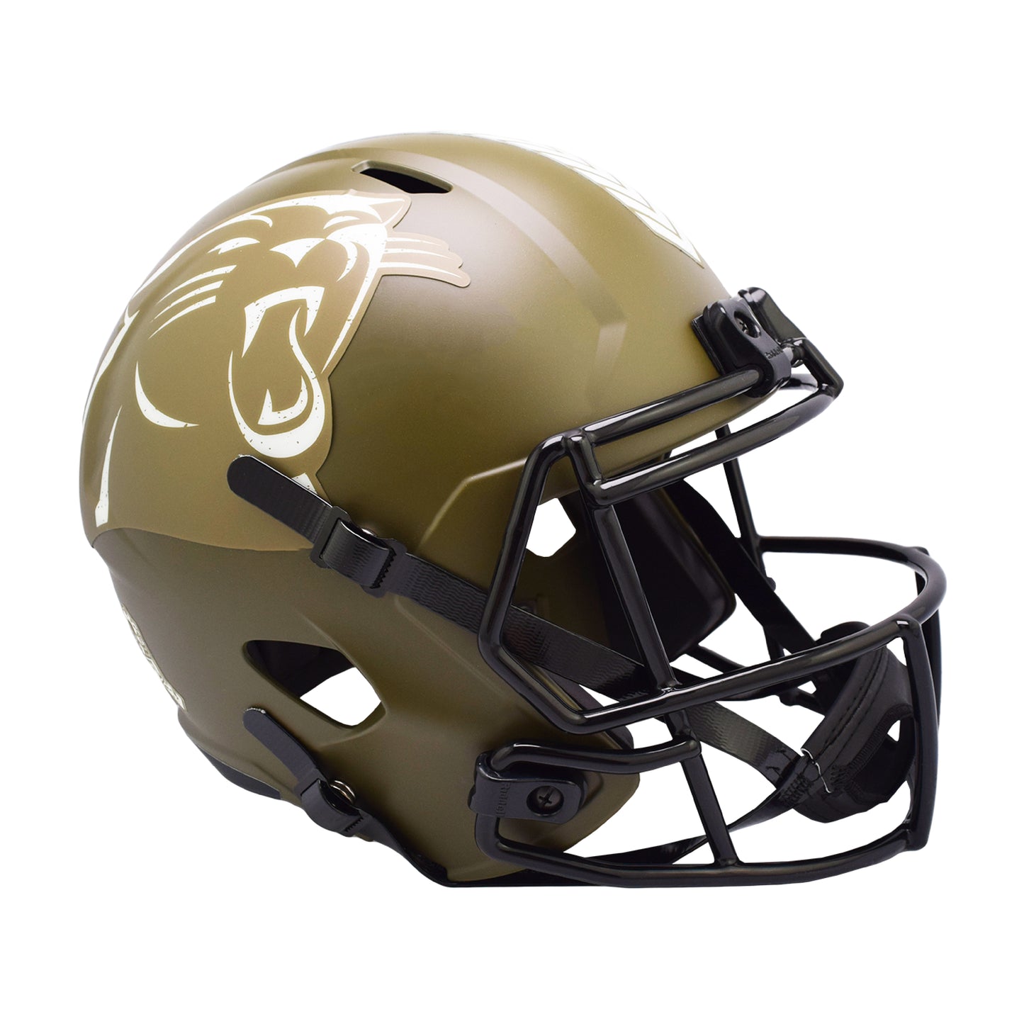 Carolina Panthers 2022 Salute to Service Riddell Speed Replica Football Helmet