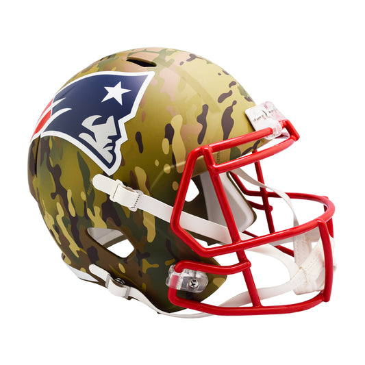 New England Patriots CAMO Full Size Replica Football Helmet