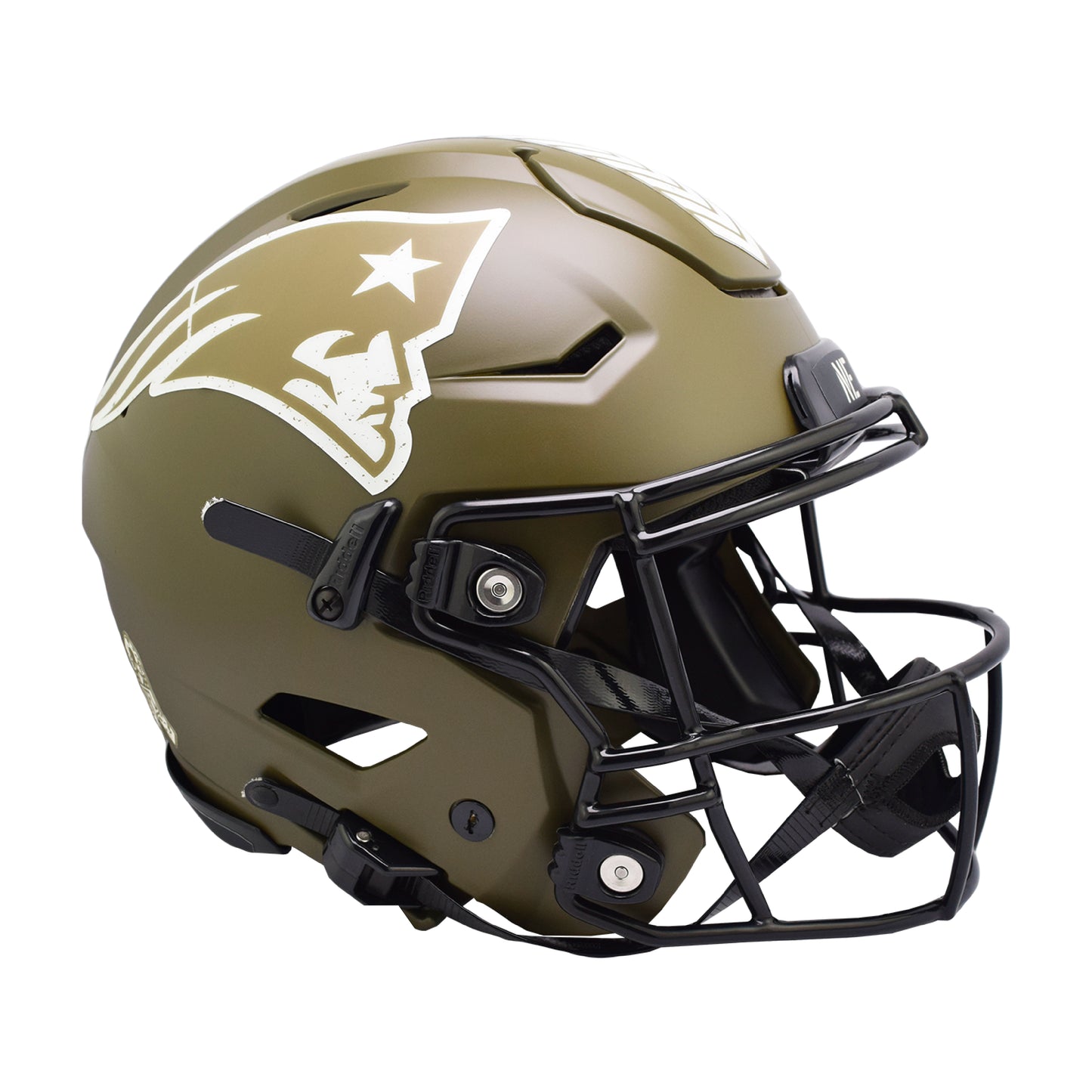 New England Patriots 2022 Salute to Service Riddell SpeedFlex Authentic Pro-Line Football Helmet