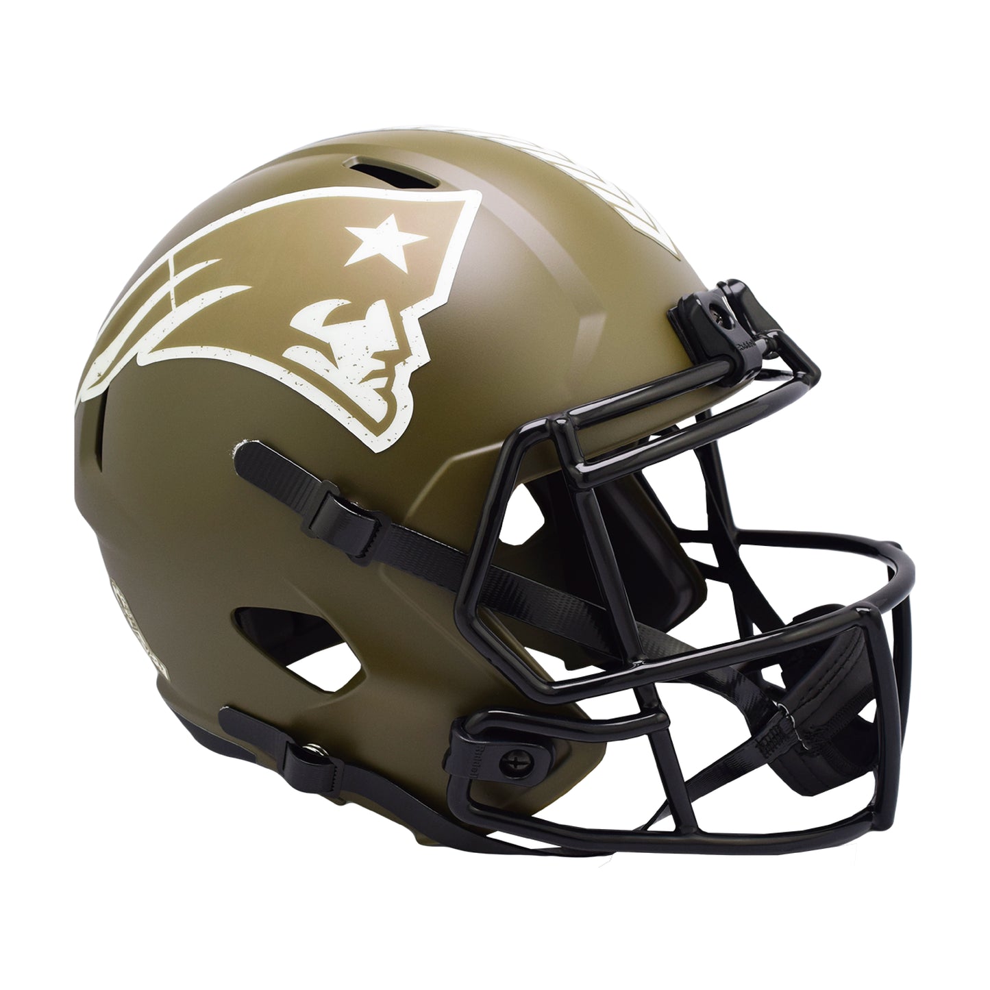 New England Patriots 2022 Salute to Service Riddell Speed Replica Football Helmet