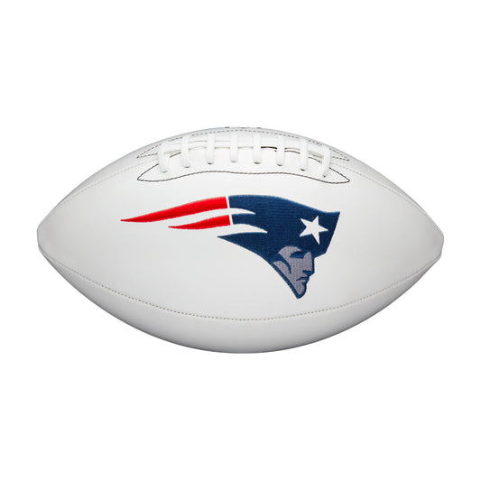 New England Patriots Embroidered Logo Signature Series Full Size Football