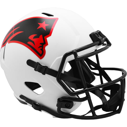 New England Patriots LUNAR Full Size Replica Football Helmet