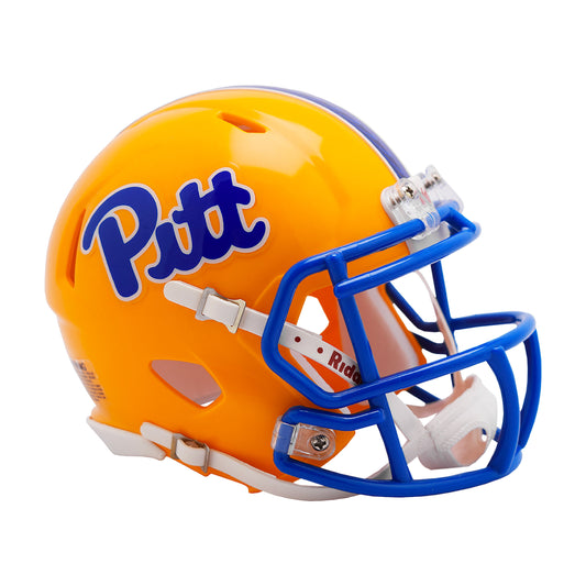 Pitt Pittsburgh Panthers Riddell Speed Mini Football Helmet