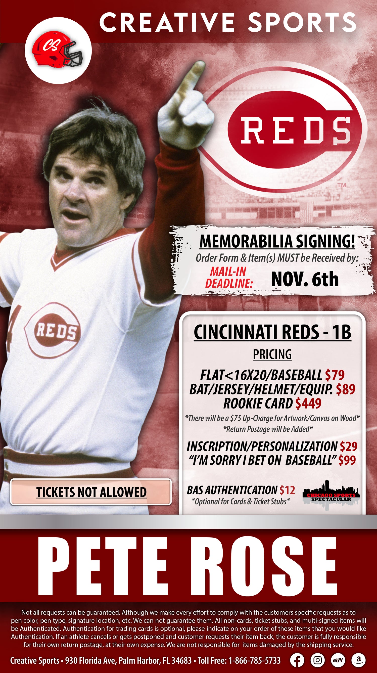 Pete Rose Cards, Rookie Card and Autographed Memorabilia Buying Guide