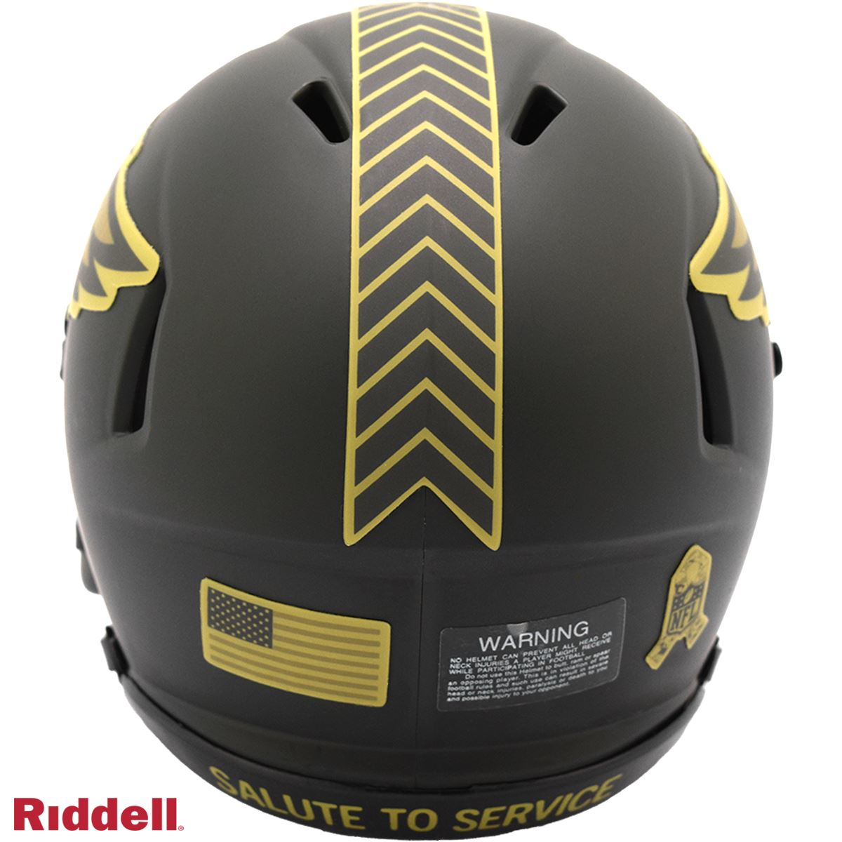 Philadelphia Eagles NFL Riddell Salute To Service 2025 Mini Helmet