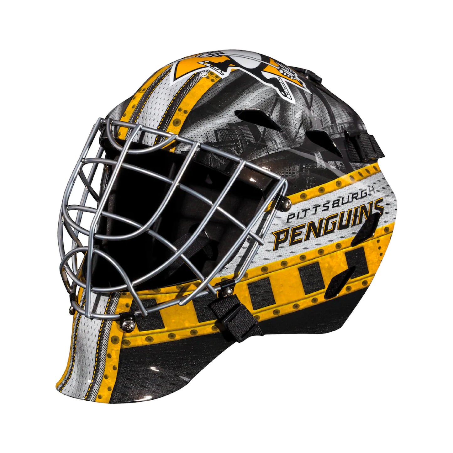 Pittsburgh Penguins Full-Size Goalie Mask