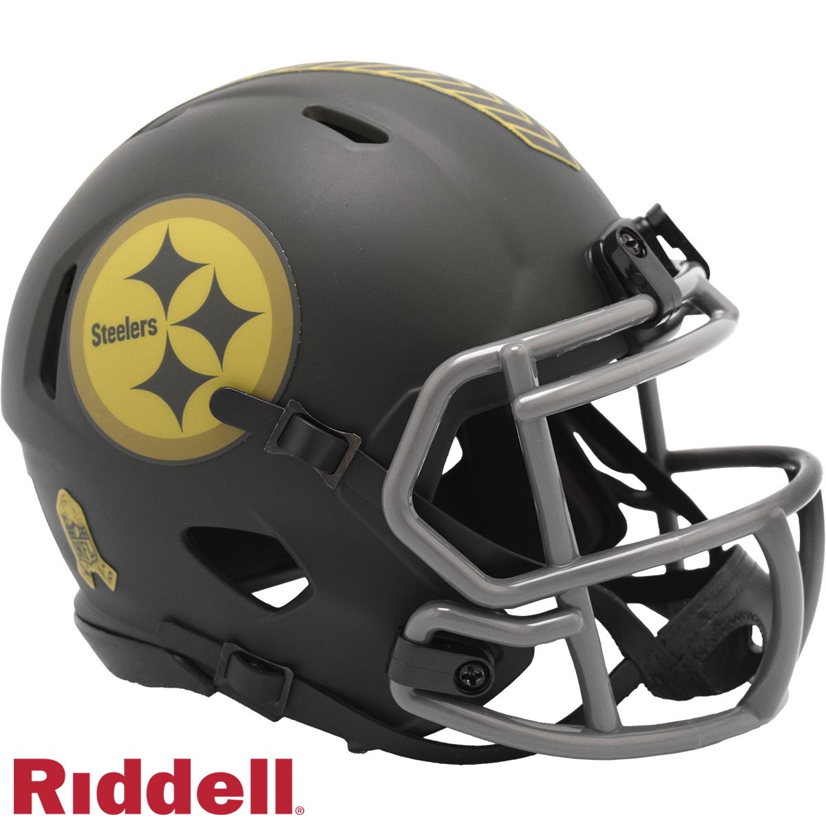 Pittsburgh Steelers Riddell Salute To Service 2025 NFL Mini Helmet 