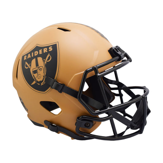 Las Vegas Raiders 2023 Salute to Service Riddell Speed Replica Football Helmet