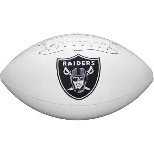 Las Vegas Raiders Embroidered Logo Signature Series Full Size Football