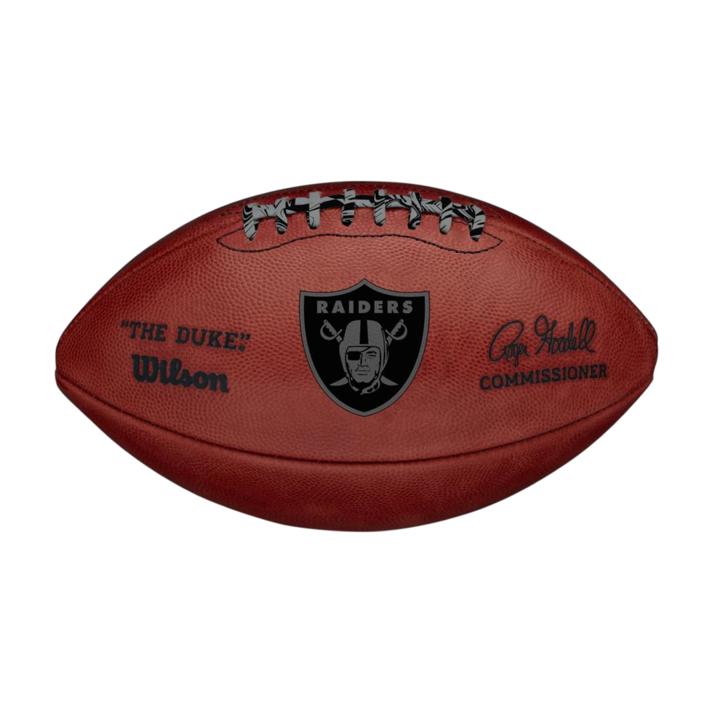 Las Vegas Raiders Metallic Duke Football