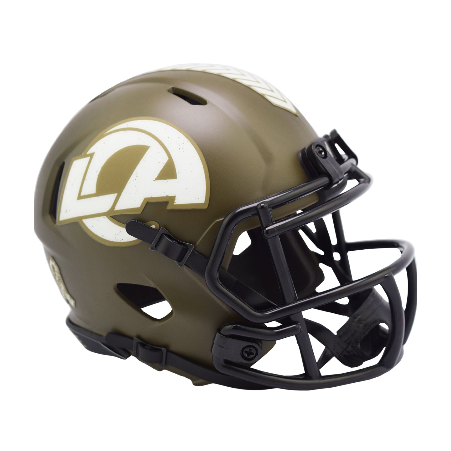 Los Angeles Rams 2022 Salute to Service Riddell Speed Mini Football Helmet