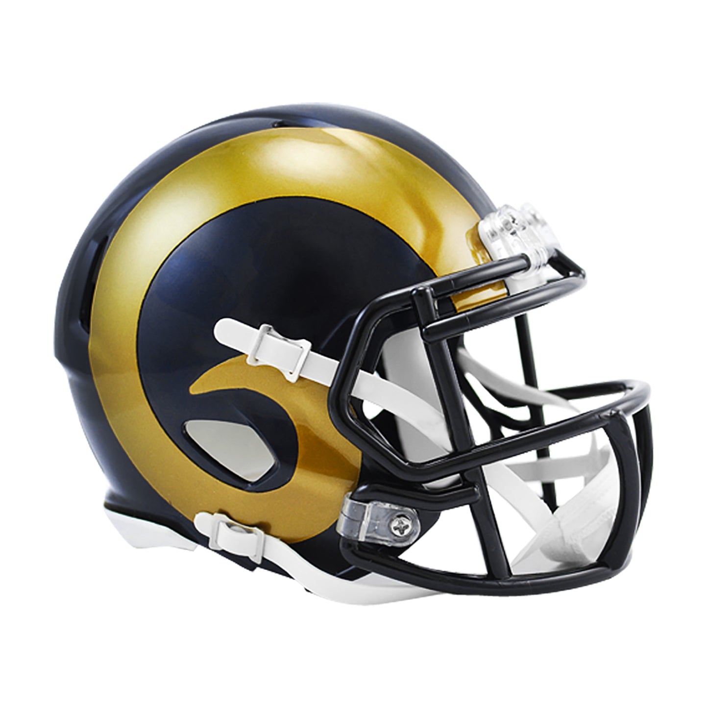 Los Angeles Rams 2000-2016 Throwback Riddell Speed Mini Football Helmet