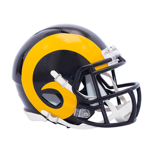 Los Angeles Rams 1981-1999 Throwback Riddell Speed Mini Football Helmet