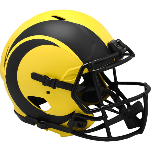 Los Angeles Rams RAVE Full Size Authentic Football Helmet