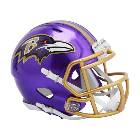 Baltimore Ravens Riddell Flash Speed Mini Football Helmet