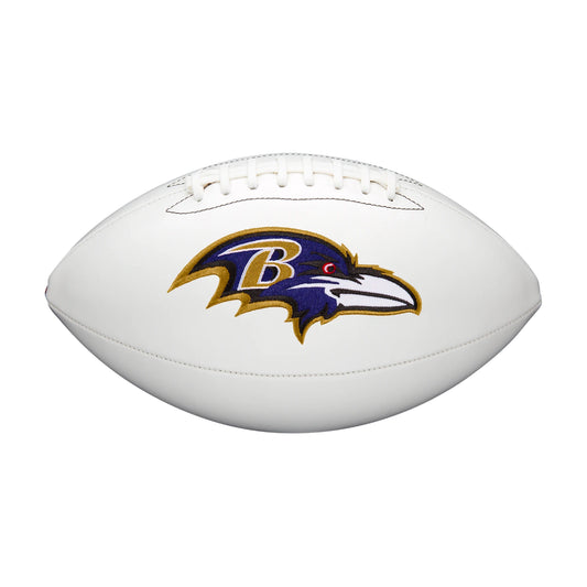 Baltimore Ravens Wilson Embroidered Logo Autograph Edition Football
