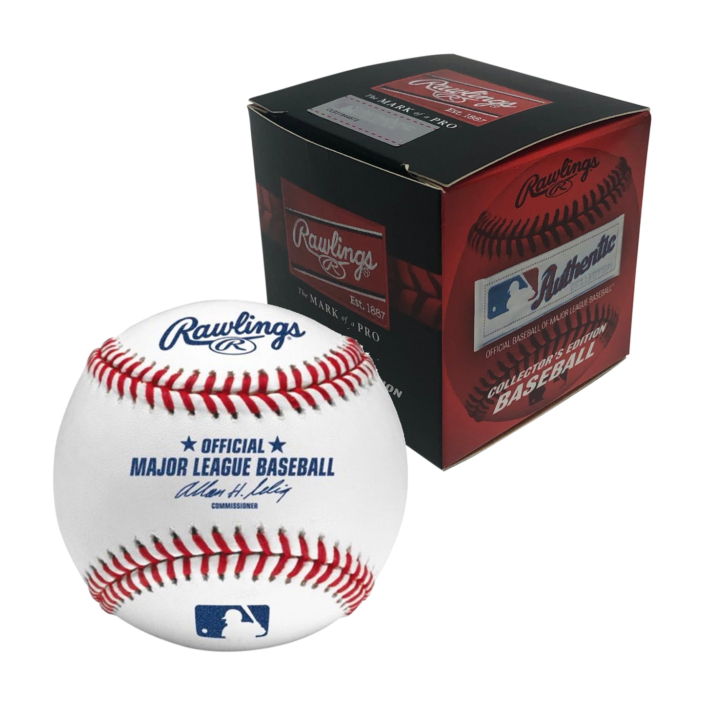 ROMLB Rawlings Official MLB Leather Game Baseball Robert Manfred - 3