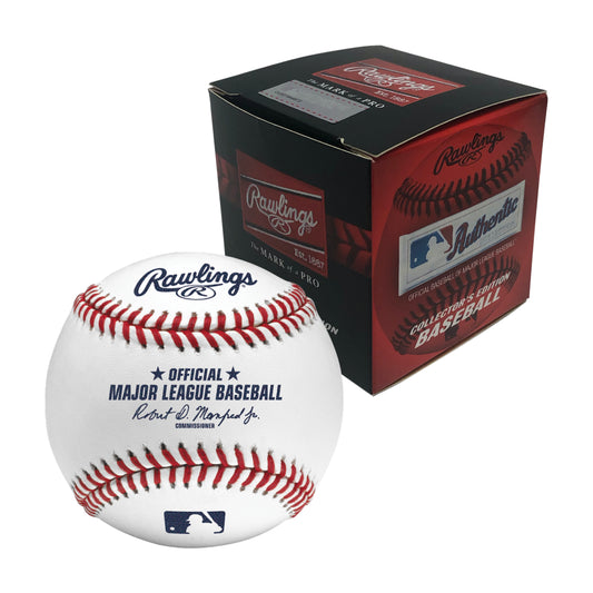 ROMLB Rawlings Official MLB Leather Game Baseball Robert Manfred - 1