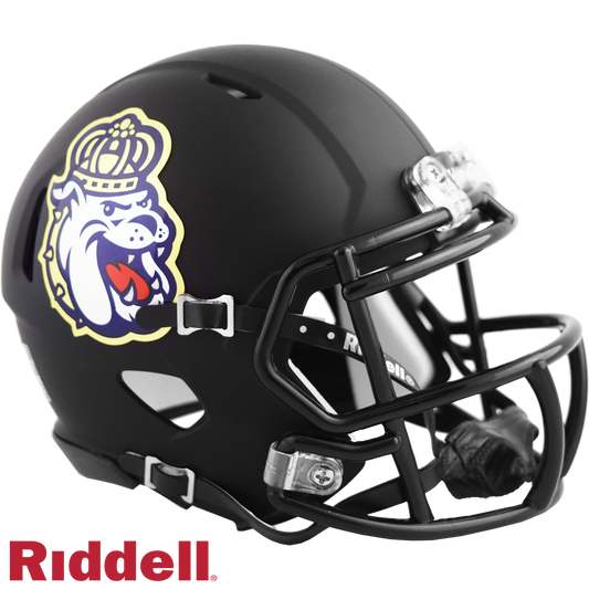 James Madison Dukes Black Mini Football Helmet #8055137