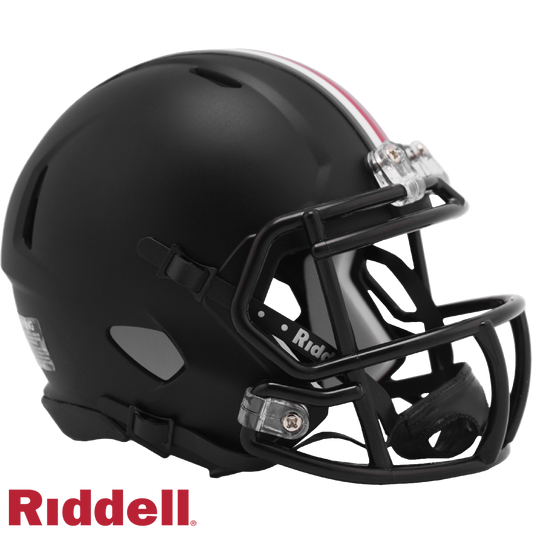 Ohio State Speed Black Mini Football Helmet