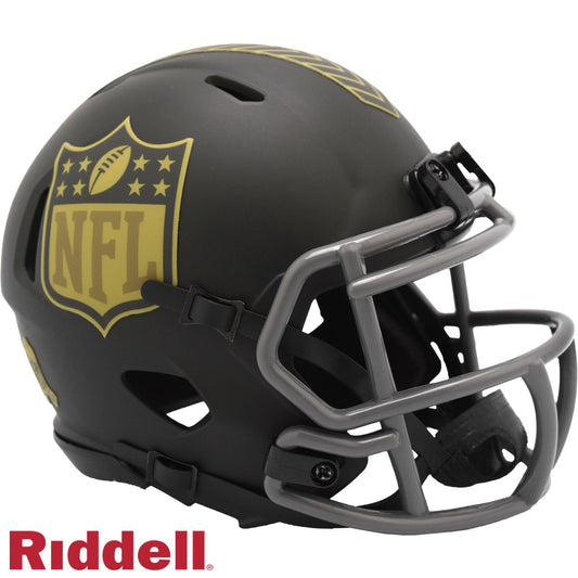 NFL Shield Riddell Salute To Service 2025 Mini Helmet