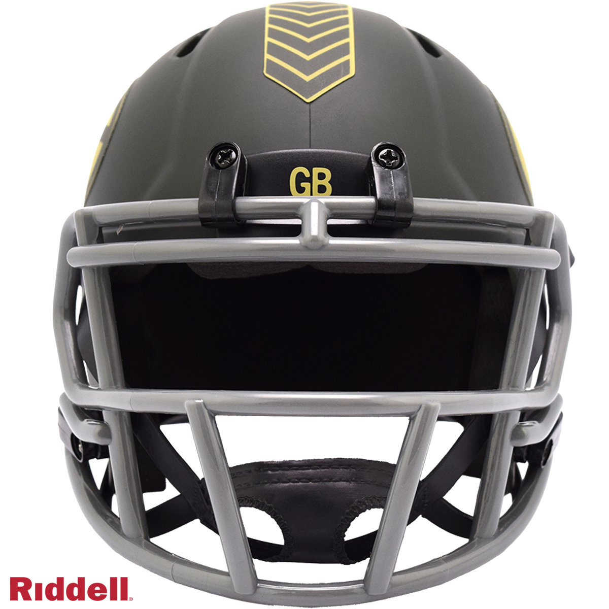 Green Bay Packers NFL Riddell Salute To Service 2025 Mini Helmet