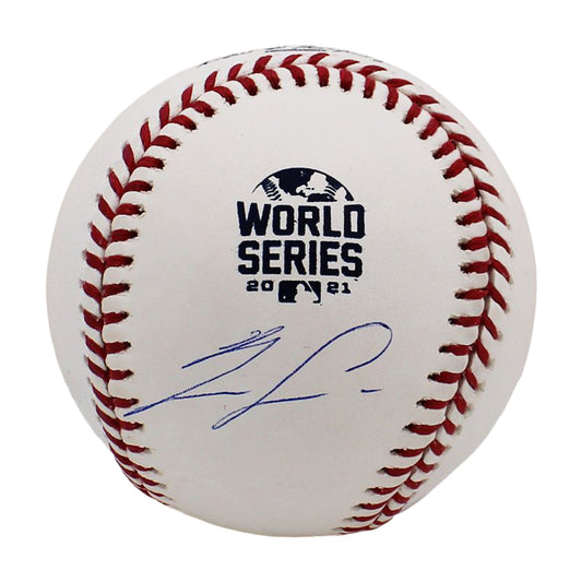 Ronald Acuna signed 2021 World Series Baseball -BAS