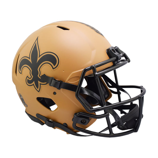 New Orleans Saints 2023 Salute to Service Riddell Speed Authentic Football Helmet