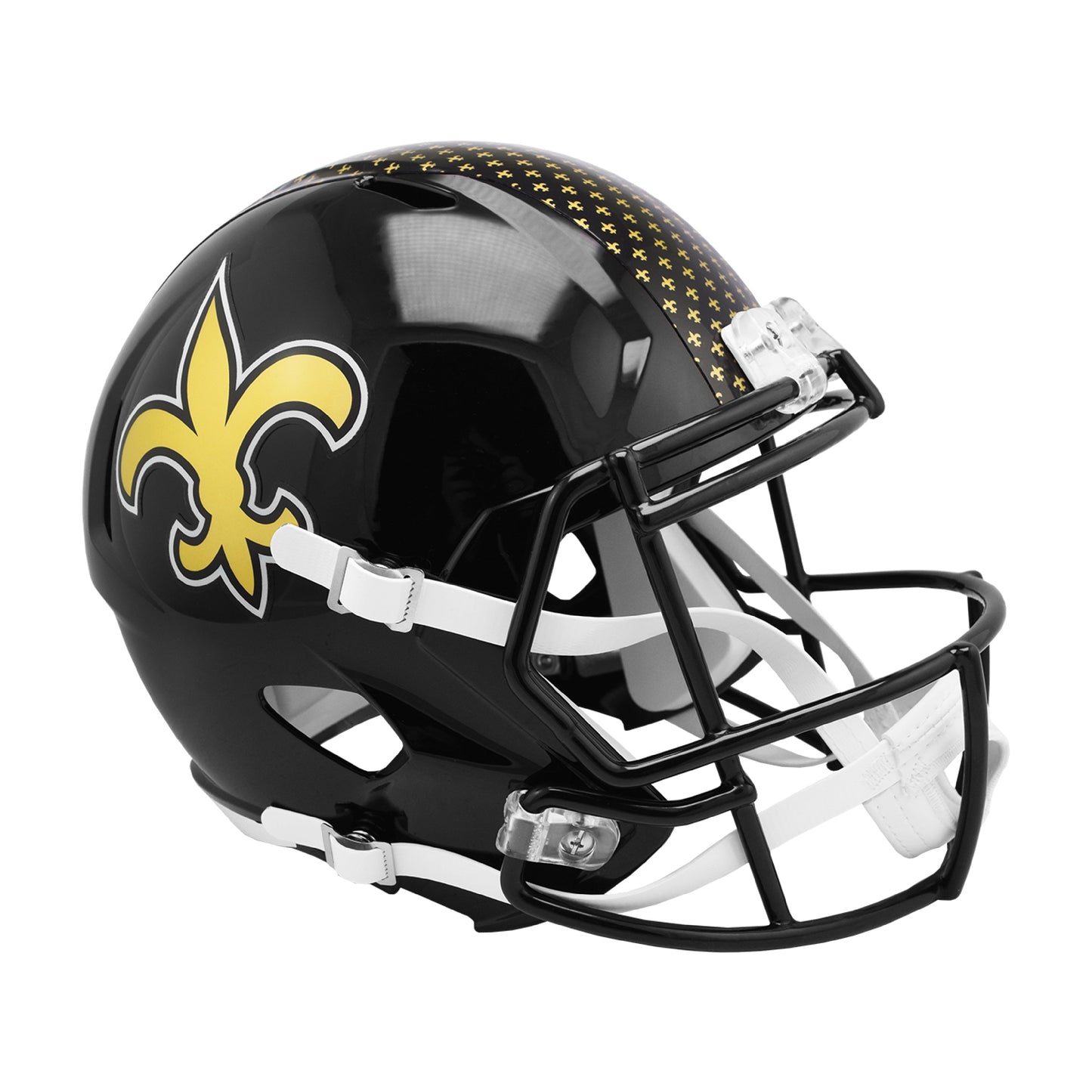 New Orleans Saints Riddell On-Field Alternate Full Size Speed Replica Football Helmet