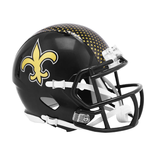 New Orleans Saints Riddell On-Field Alternate Speed Mini Helmet
