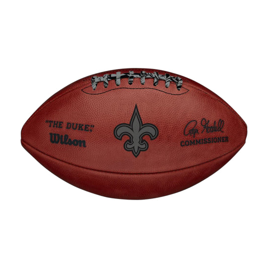 New Orleans Saints Metallic Duke Football