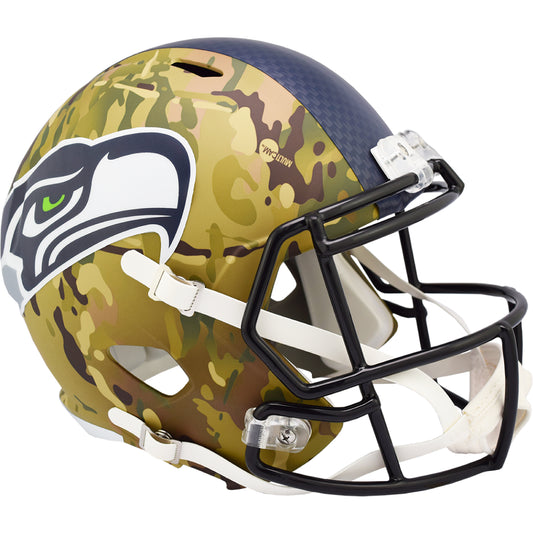 Seattle Seahawks CAMO Full Size Replica Football Helmet