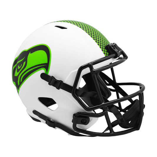 Seattle Seahawks Riddell Speed Full Size Replica Lunar Football Helmet