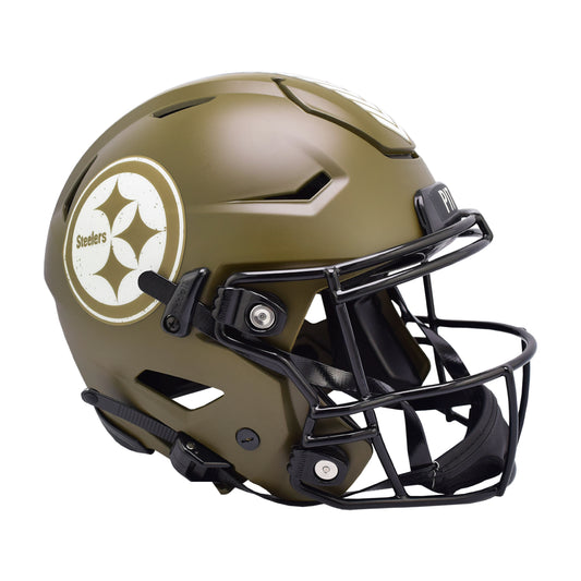 Pittsburgh Steelers 2022 Salute to Service Riddell SpeedFlex Authentic Pro-Line Football Helmet