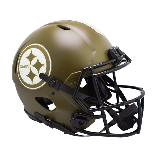 Pittsburgh Steelers 2022 Salute to Service Riddell Speed Authentic Football Helmet