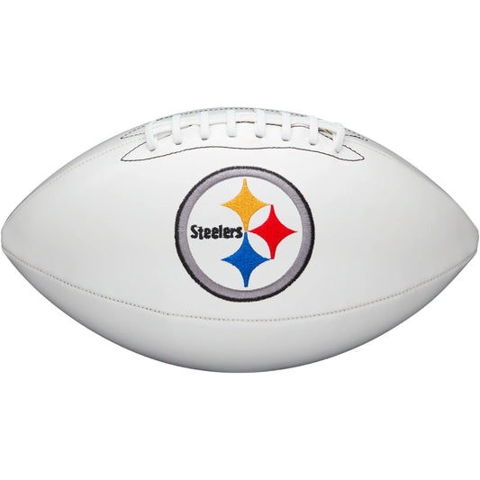 Pittsburgh Steelers Embroidered Logo Autograph Edition Football