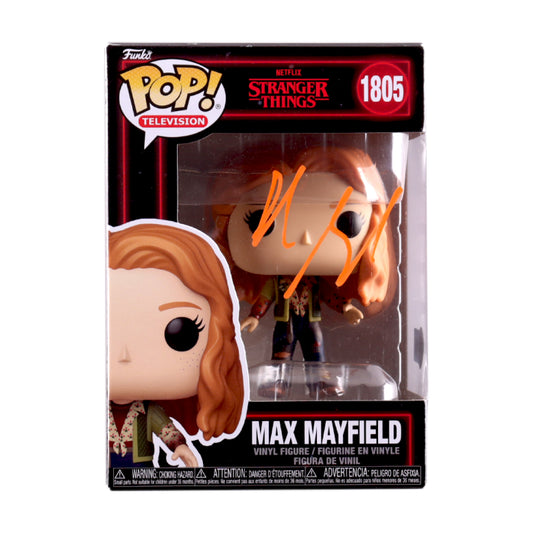 Sadie Sink Signed "Stranger Things" Max Mayfield #1805 Funko Pop! - Beckett