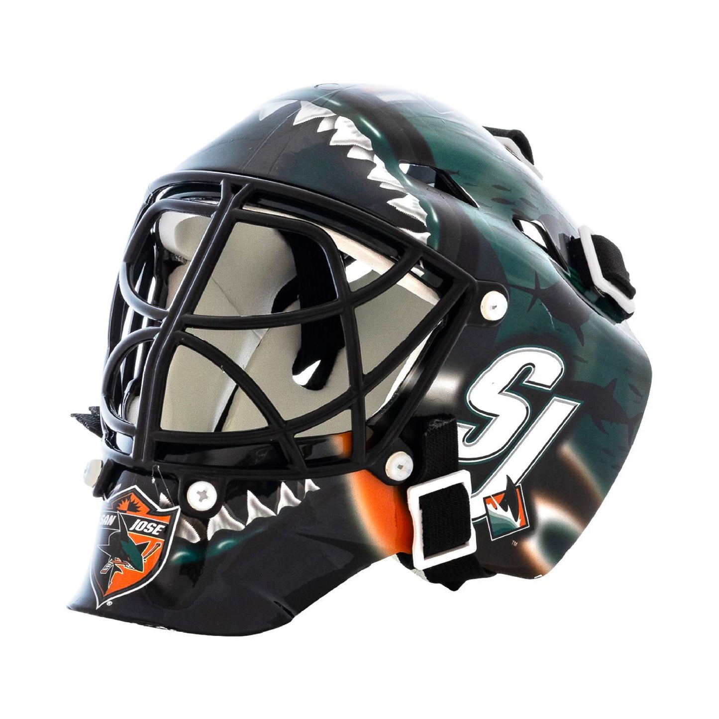 San Jose Sharks Mini Goalie Mask