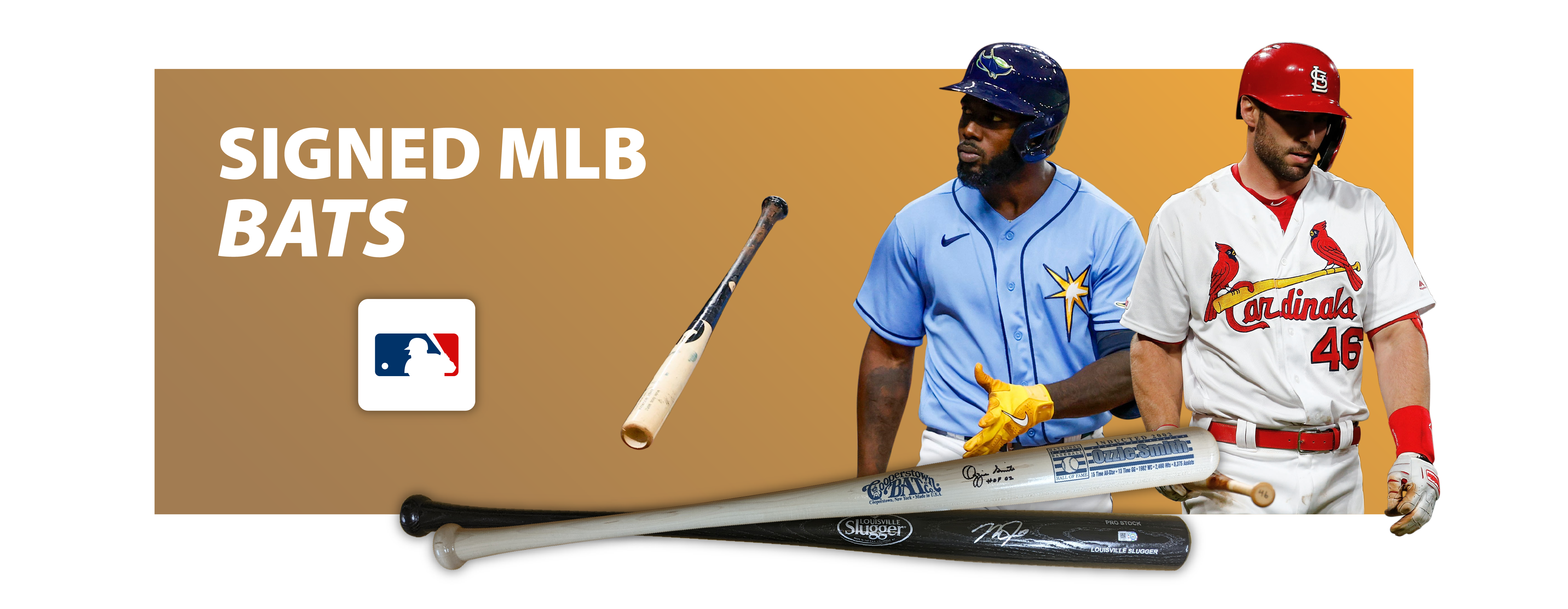 Signed MLB Bats – Creative Sports